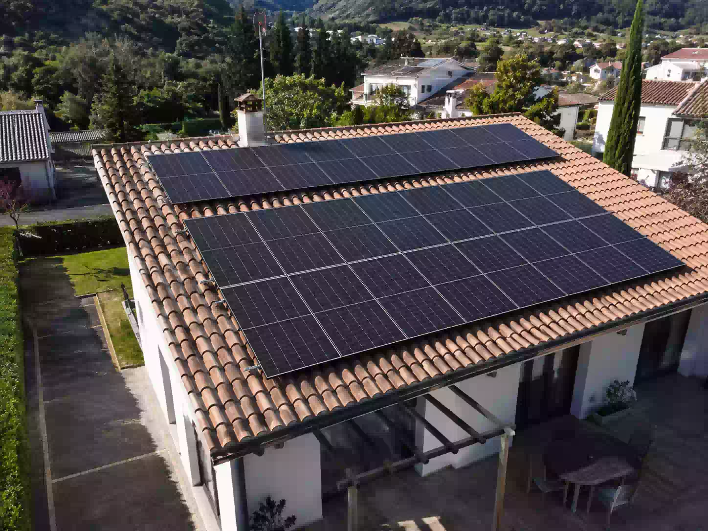Instalación solar en vivienda